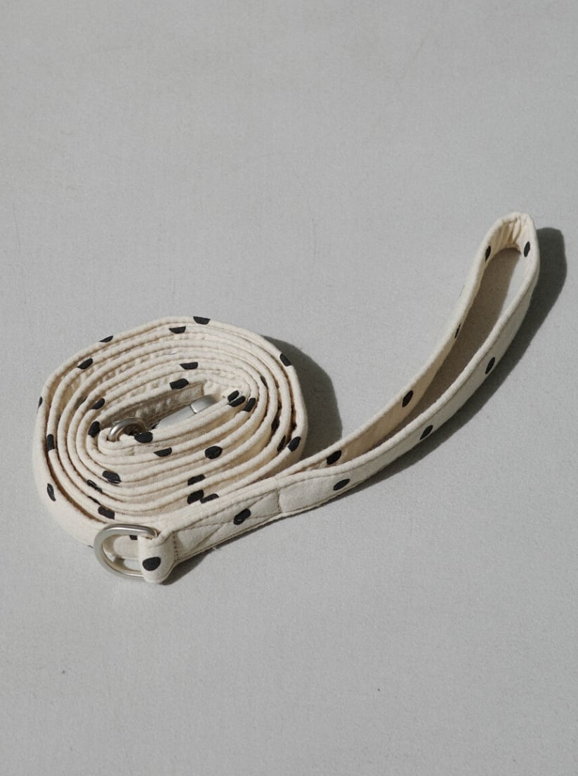 予約【OHDIBS】capeness no.13 leash (Cream Dot)