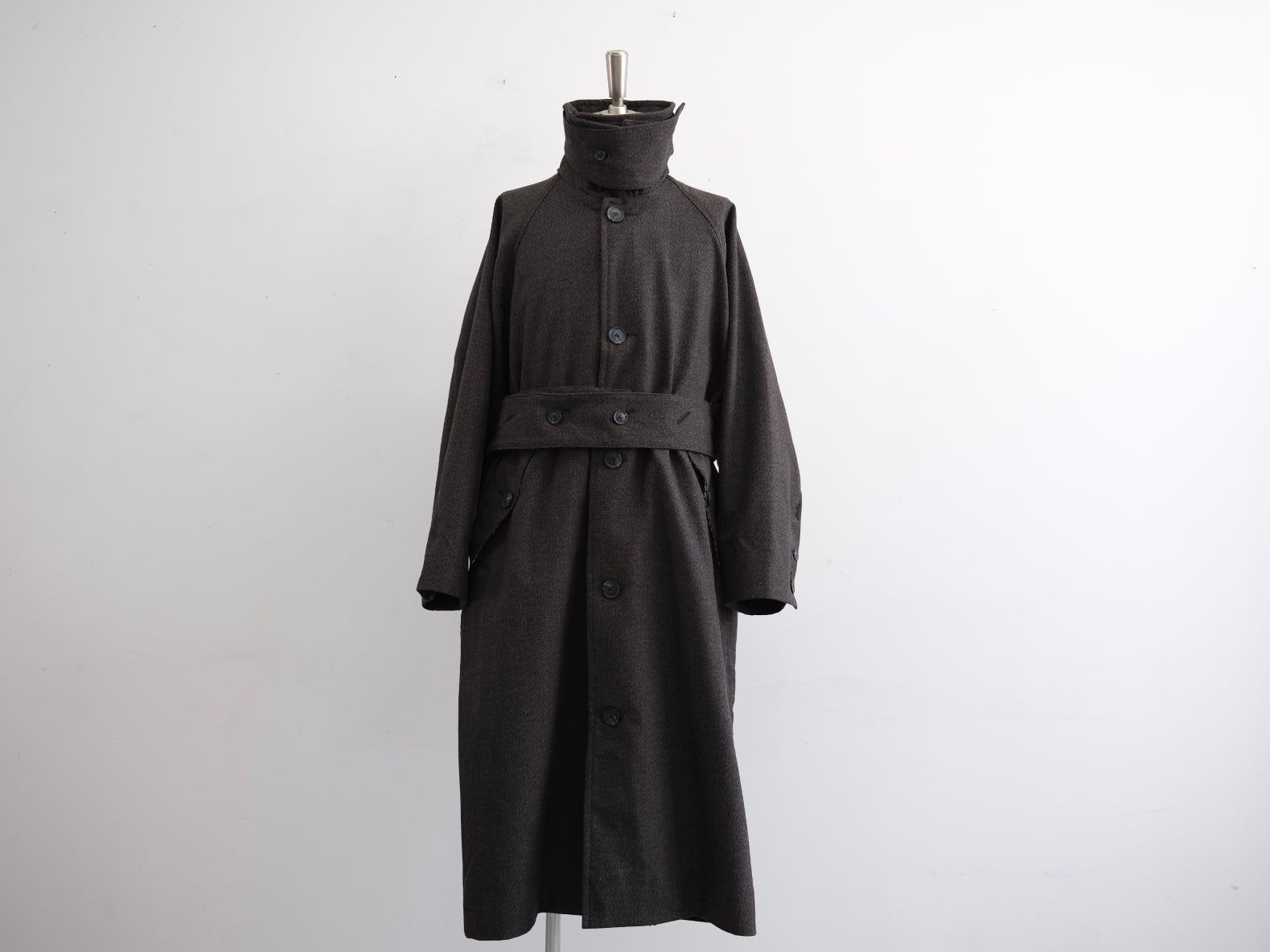 NEAU Peaked lapel long coat サイズ0 Peaked lapel long coat (-forest green-) – NEAU