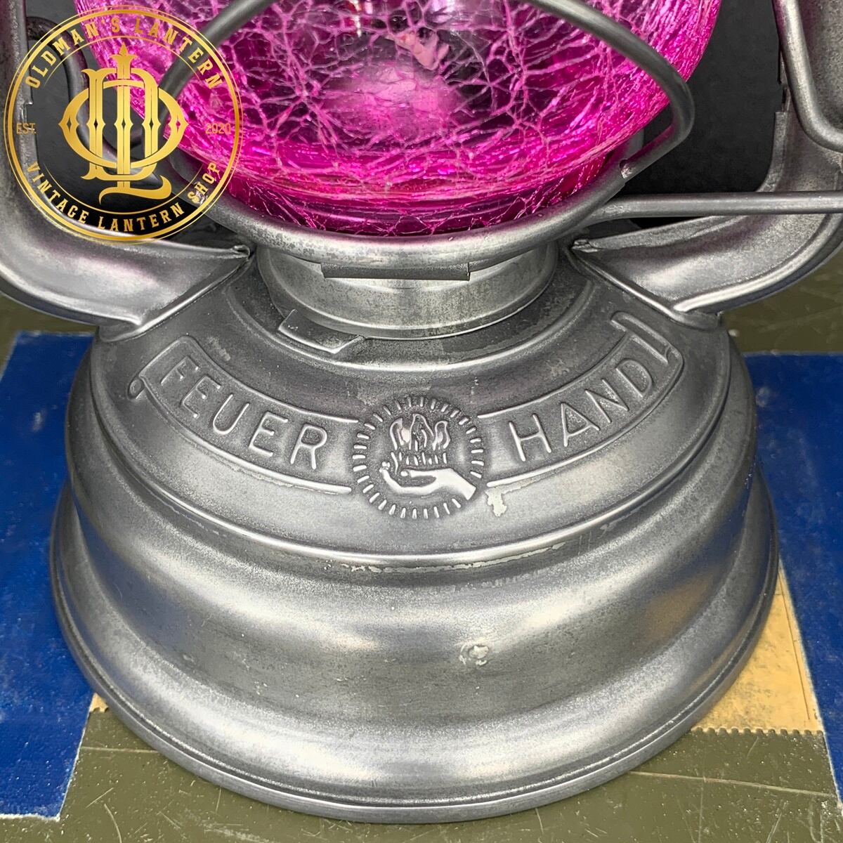 ほぼ新品】FEUERHAND 276 StK ヴィンテージ CrackGlass pink