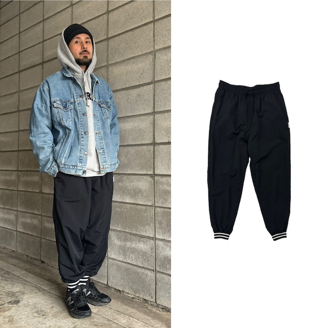 WTAPS PITCH TROUSERS BLACK 04 231BRDT-PTM01 04901