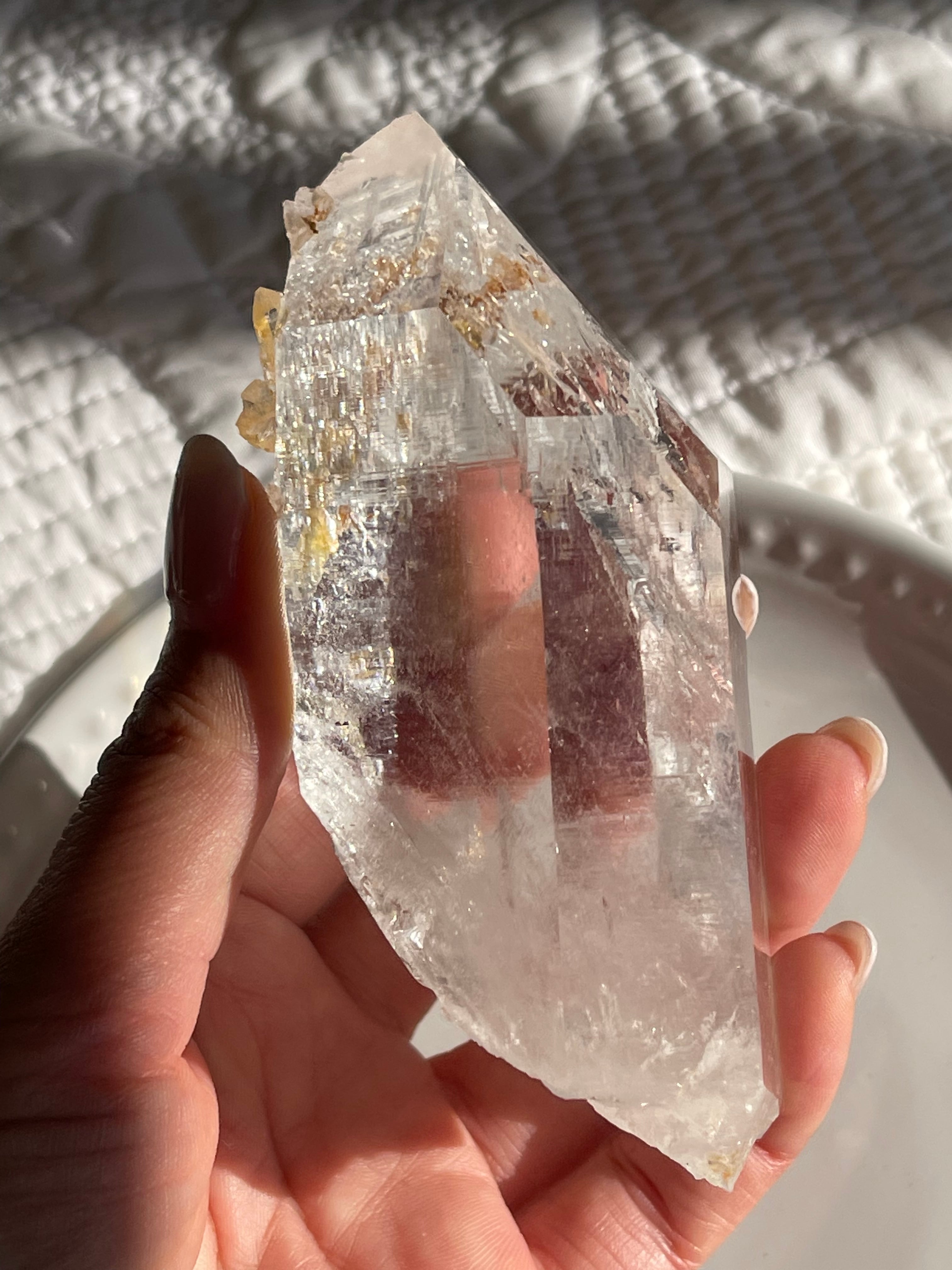 コロンビア　コスケス鉱山水入りレムリアンシード(タイムリンク,DT,セルフフィード,リモナイト)