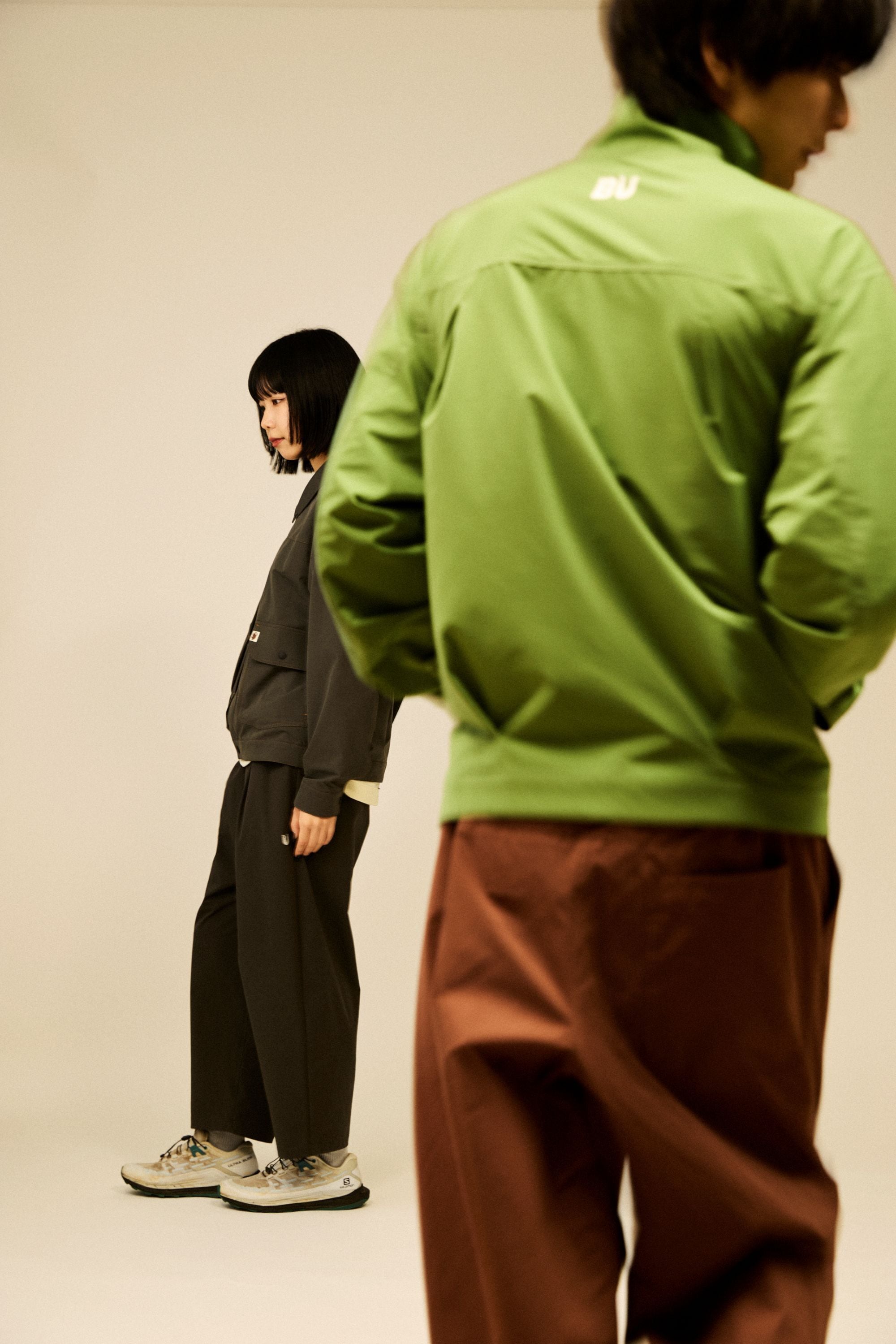 The Second Running Jacket BRC : Color Kale | TANNUKI Running Wear Shop