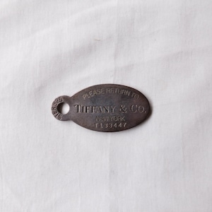 70s TIFFANY&Co. "RETURN TO" PENDANT TOP