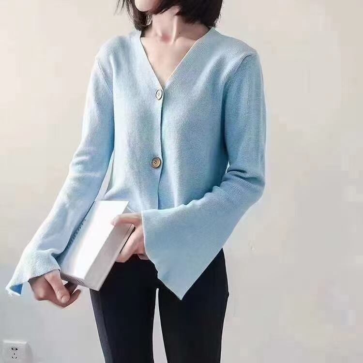 ベルスリーブ　カーディガン  AJ−12541-866