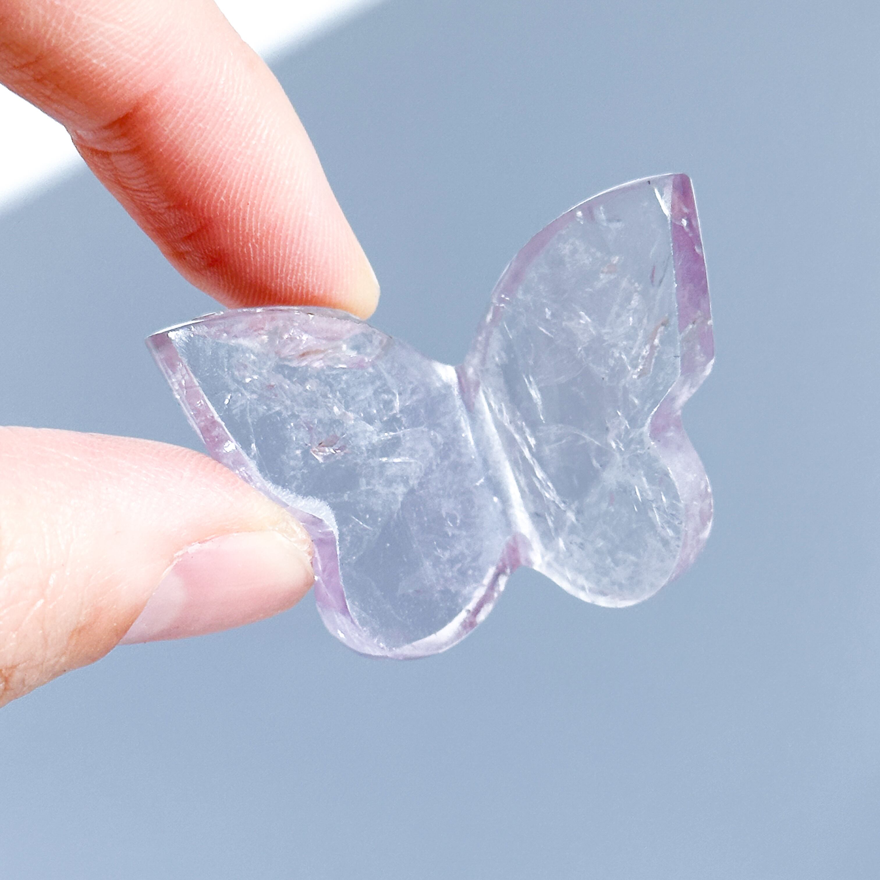 アメジスト 3D蝶 04◇ Amethyst Butterfly ◇天然石・鉱物