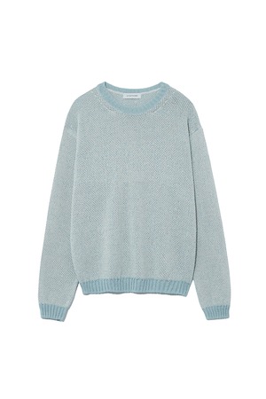 [LE17SEPTEMBRE][MEN] OPEN-KNIT PULLOVER [BLUE] 正規品 韓国ブランド 韓国通販 韓国代行 韓国ファッション LE 17 SEPTEMBRE ル 17 セプテンバー 韓国 店舗