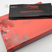 レディース プリーザー Pleaser ヒール 26.2cm シルバー系 ハイヒール ラメ グリッター 靴 くつ シューズ パーティー コンテスト ミスコン 大会 イベント 華やか 派手 透明