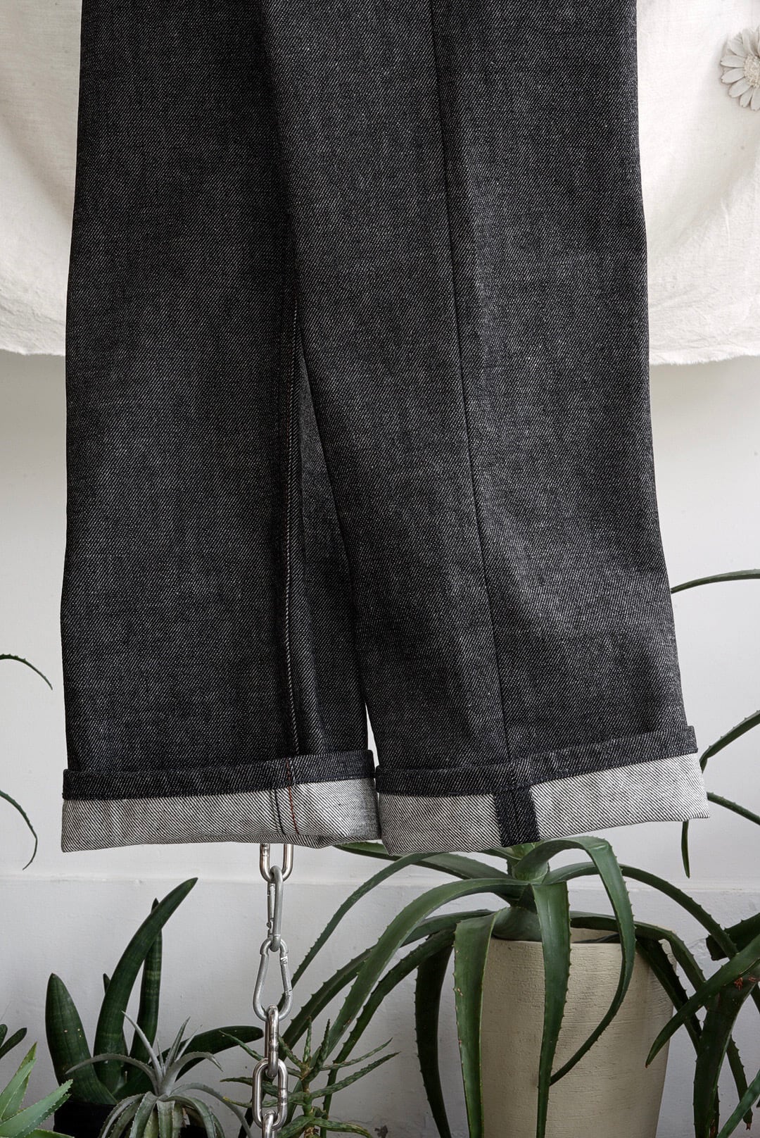 TUKI - 原田服飾研究所 - TYPE 1, AUTHENTIC FIT JEANS (BLACK) | Brownie