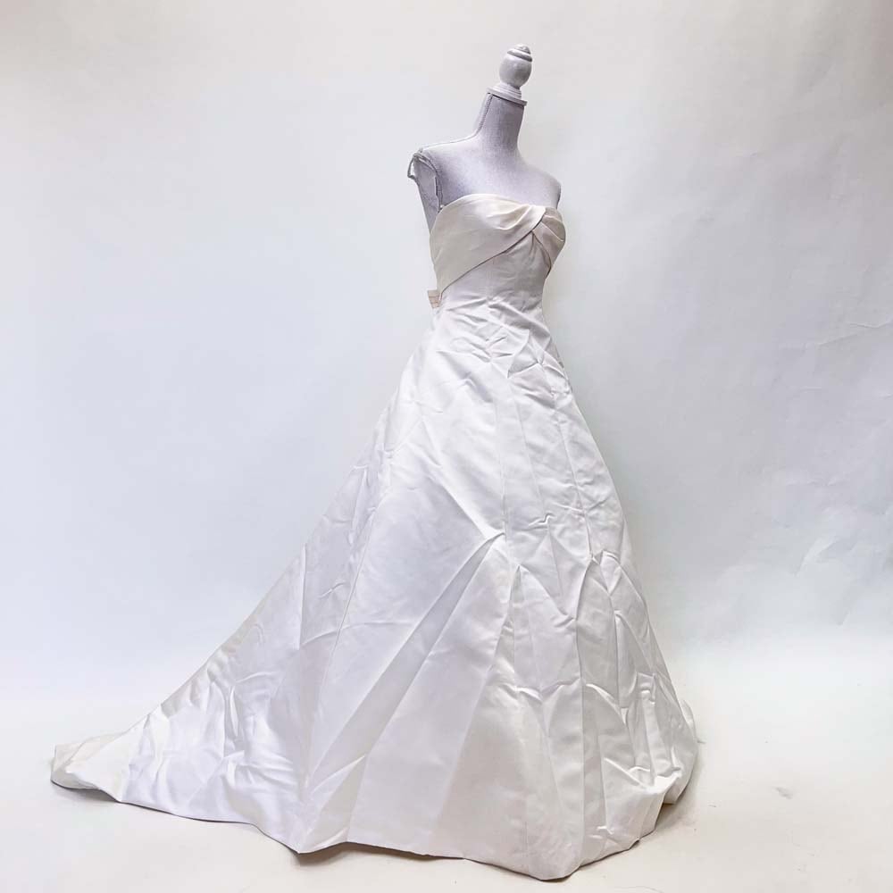 ウェディングドレス UK8 中古 ビスチェ Aライン PRONOVIAS ウェディングドレス UK8 中古 ビスチェ Aライン PRONOVIAS