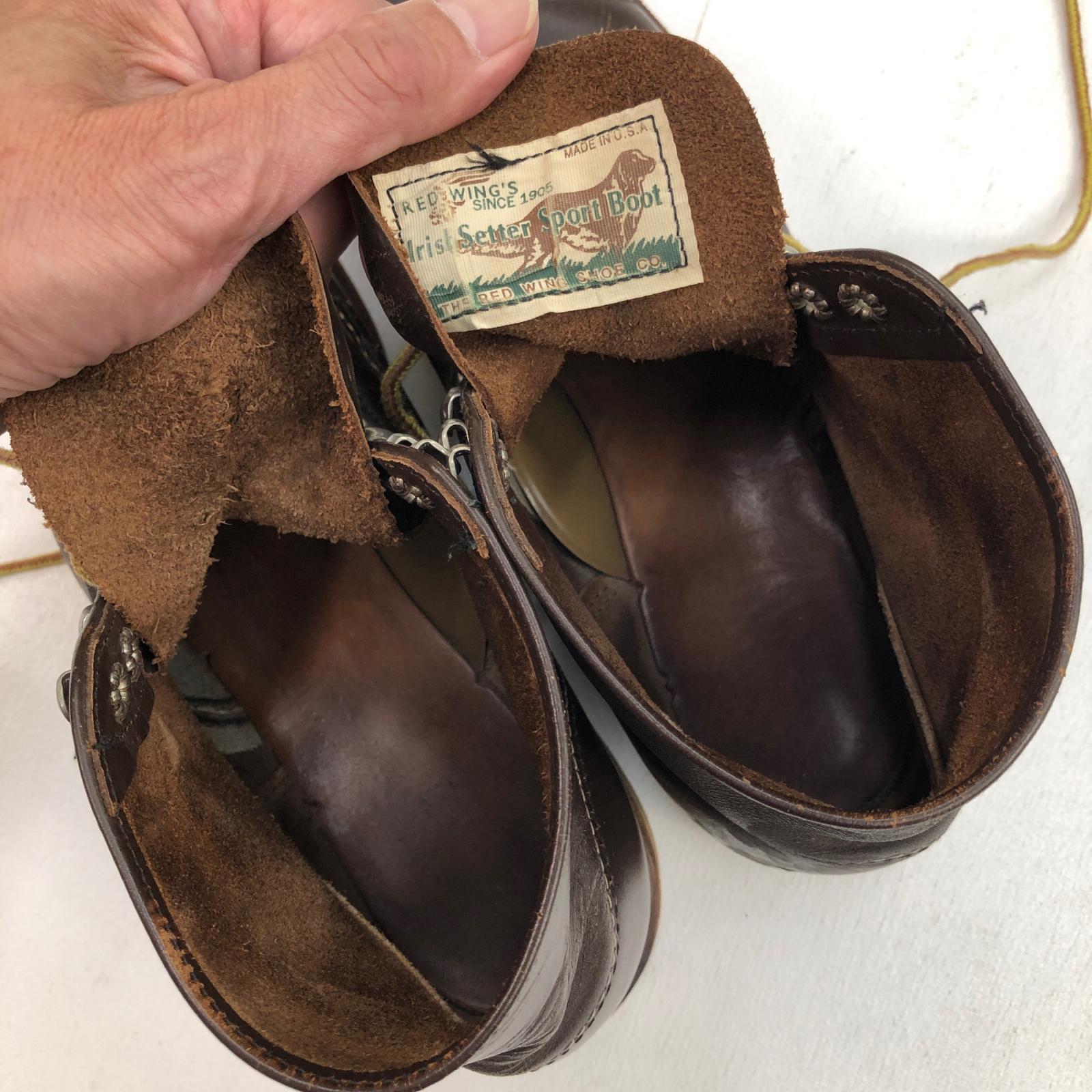 RED WING レッドウィング 90年代 8160 犬タグ ガラスレザー プレーン