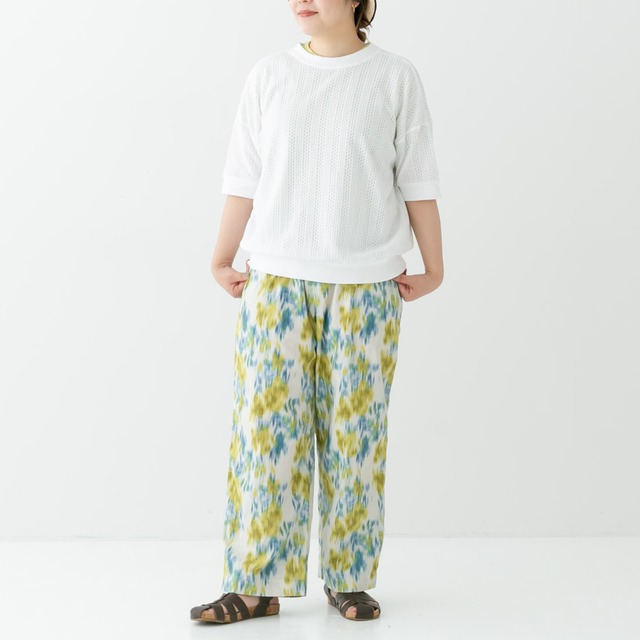 プリット prit ボックスメッシュ クルーネック2wayカーディガン(P92423)全3色