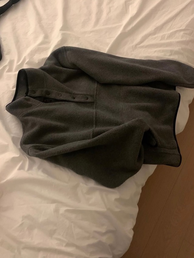 (予約) LITER / Snow fleece high neck mtm 3color