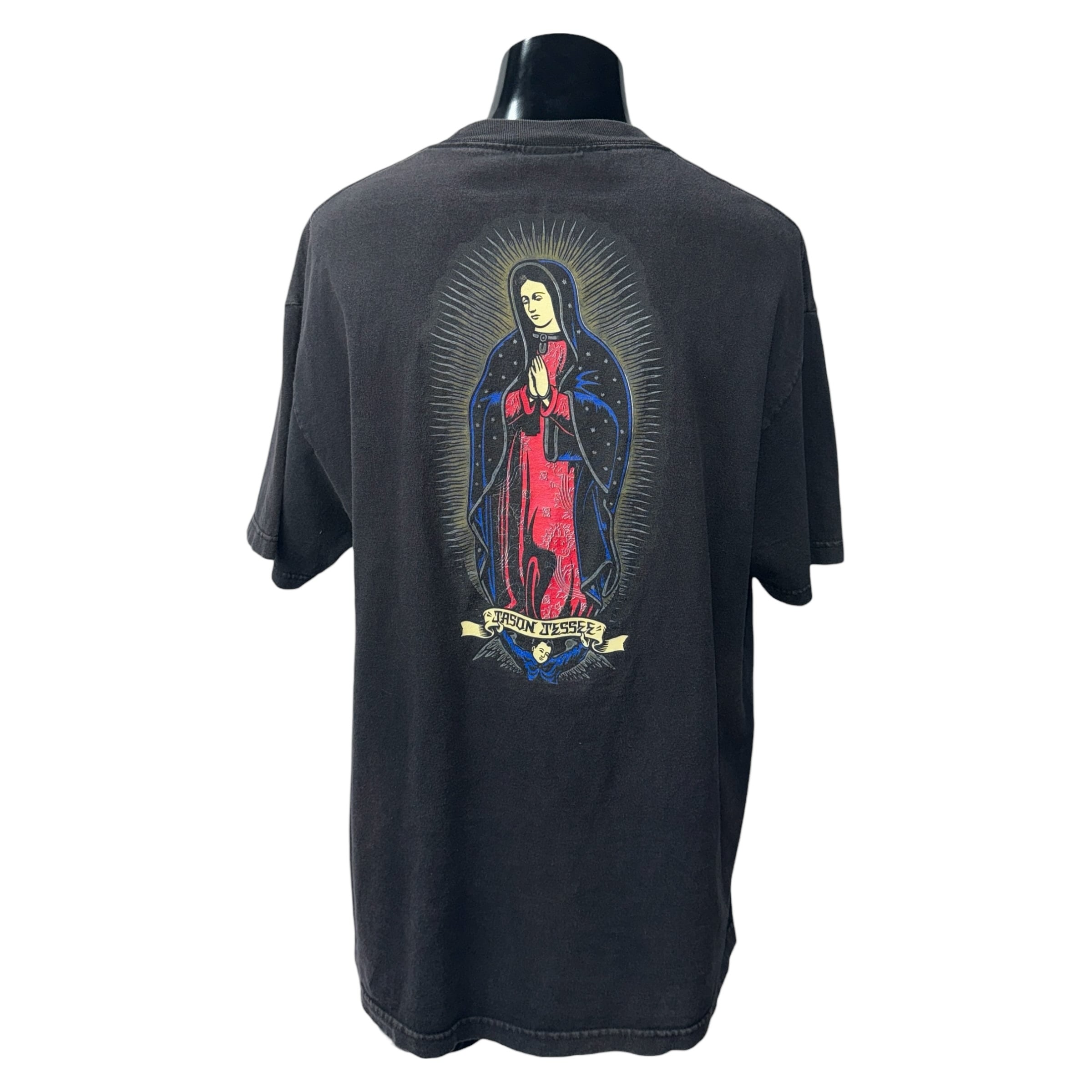JASON JESSEE】ジェイソン・ジェシー “GUADALUPE PRAY FOR ME” 00's T