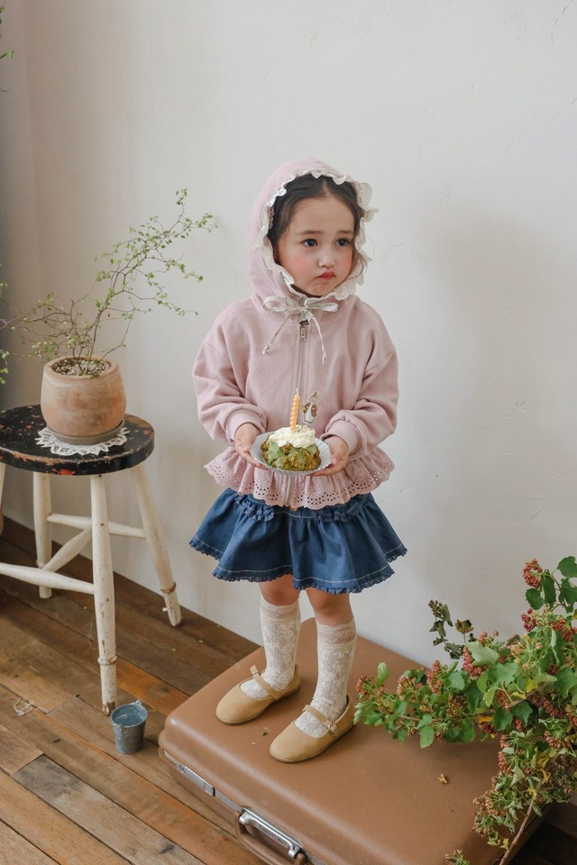 メーカー完売【即納】<flo>  Vanilla hood jumper