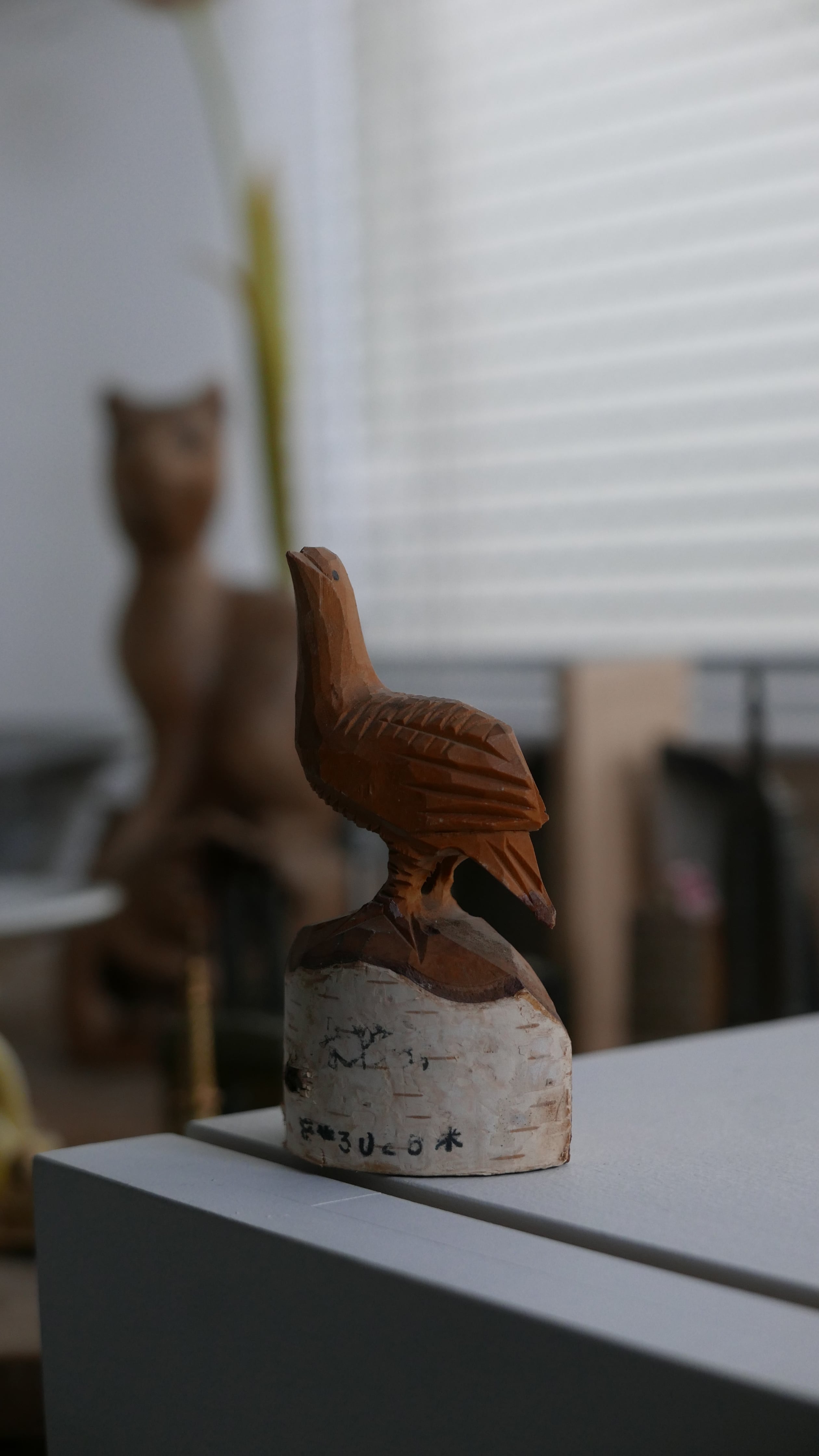 old japan small wooden ptarmigan #2