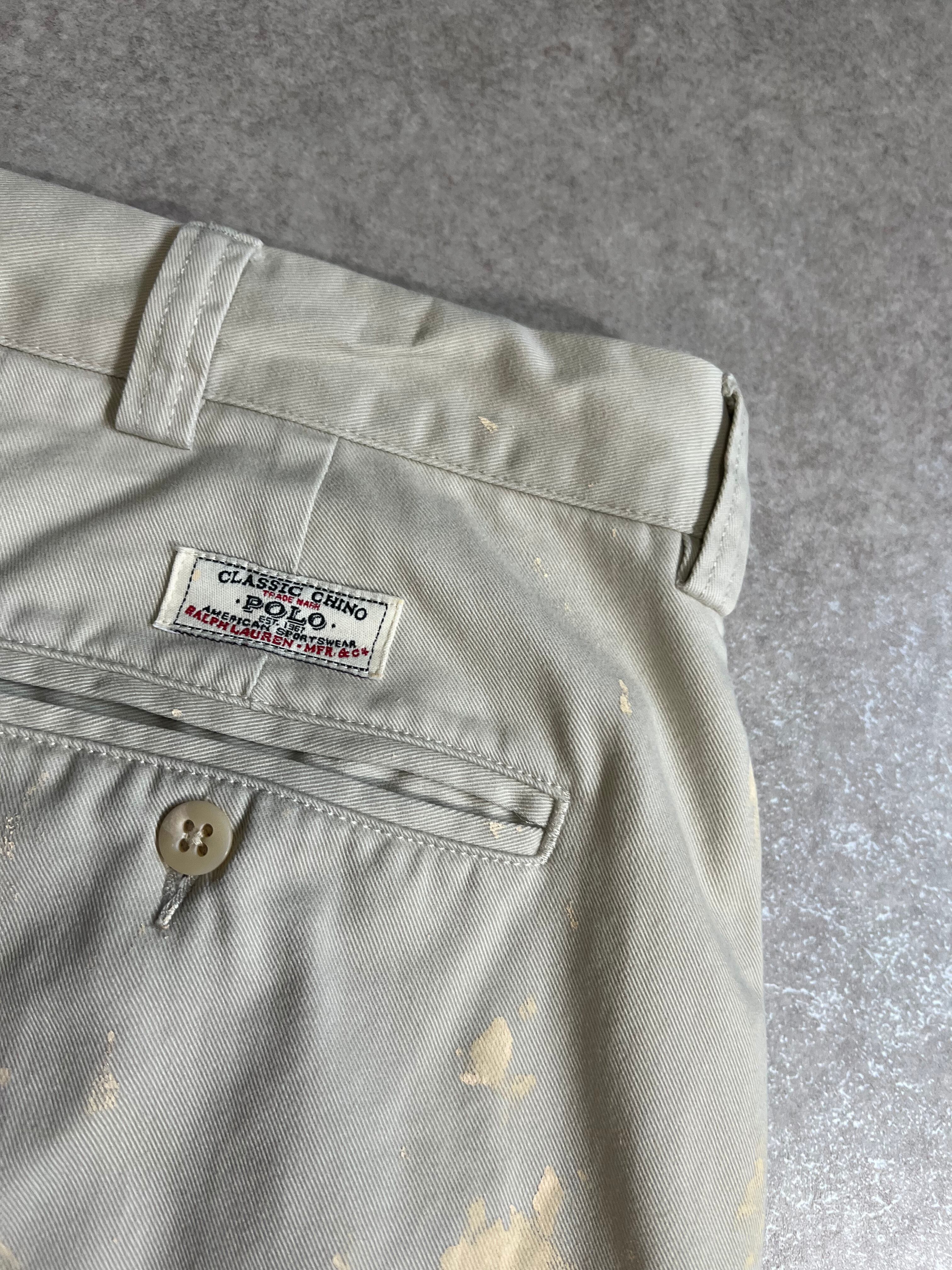 90s Polo by Ralph Lauren Paint Chino Pants 38×30 | BENJAMIN