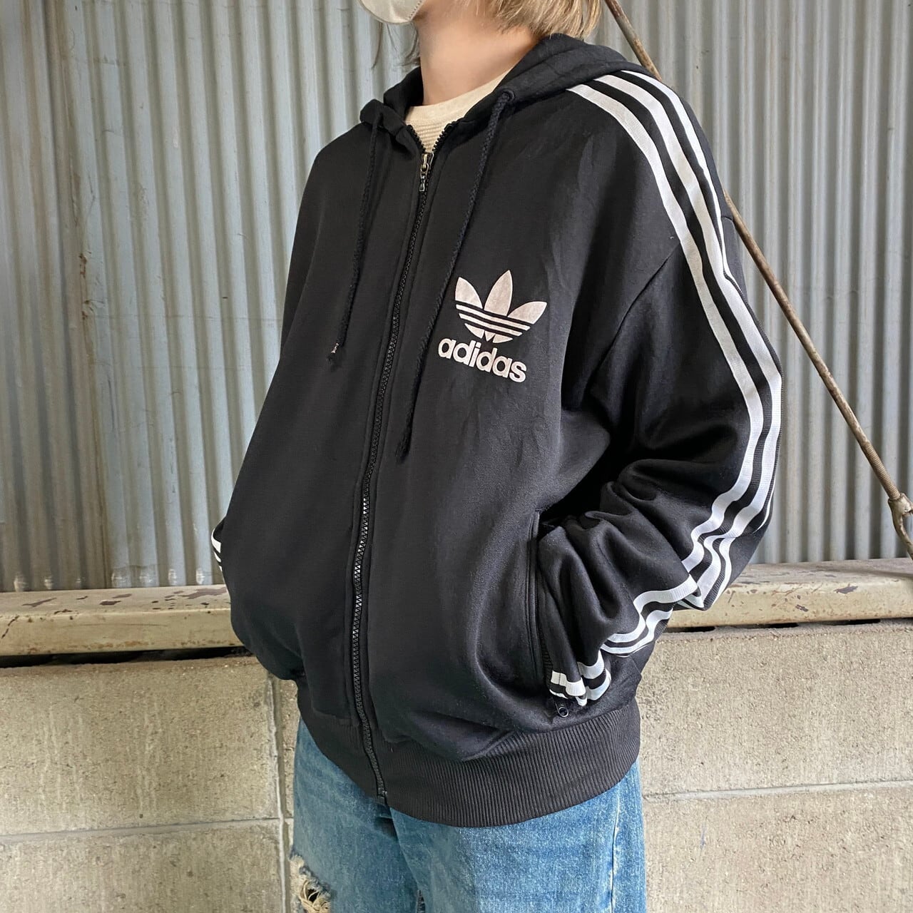 90s vintage adidas Originals アディダス パーカー - スウェット