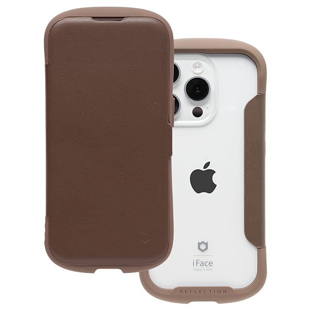 iFace Reflection iPhone 12/12 Pro ケース 手帳型 クリアケース
