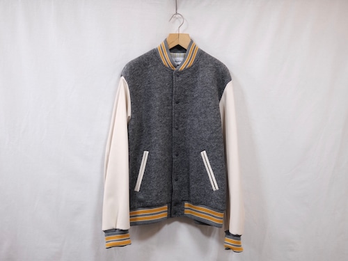 DIGAWEL” Varsity Jacket( URU TOKYO×DIGAWEL )Gray”