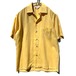 【Mr.California】Vintage S/S Open Collar Shirt with Emblem Embroidery【1970s-】