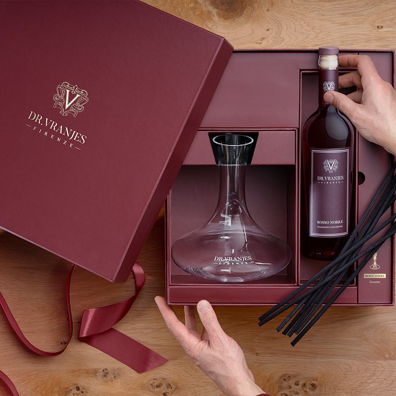 ROSSO NOBILE ディフューザー デキャンタ SET 750ml[ Dr ROSSO NOBILE ディフューザー デキャンタ SET 750ml[ Dr