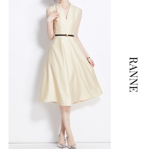 Champagne Sleek Dress　a0065