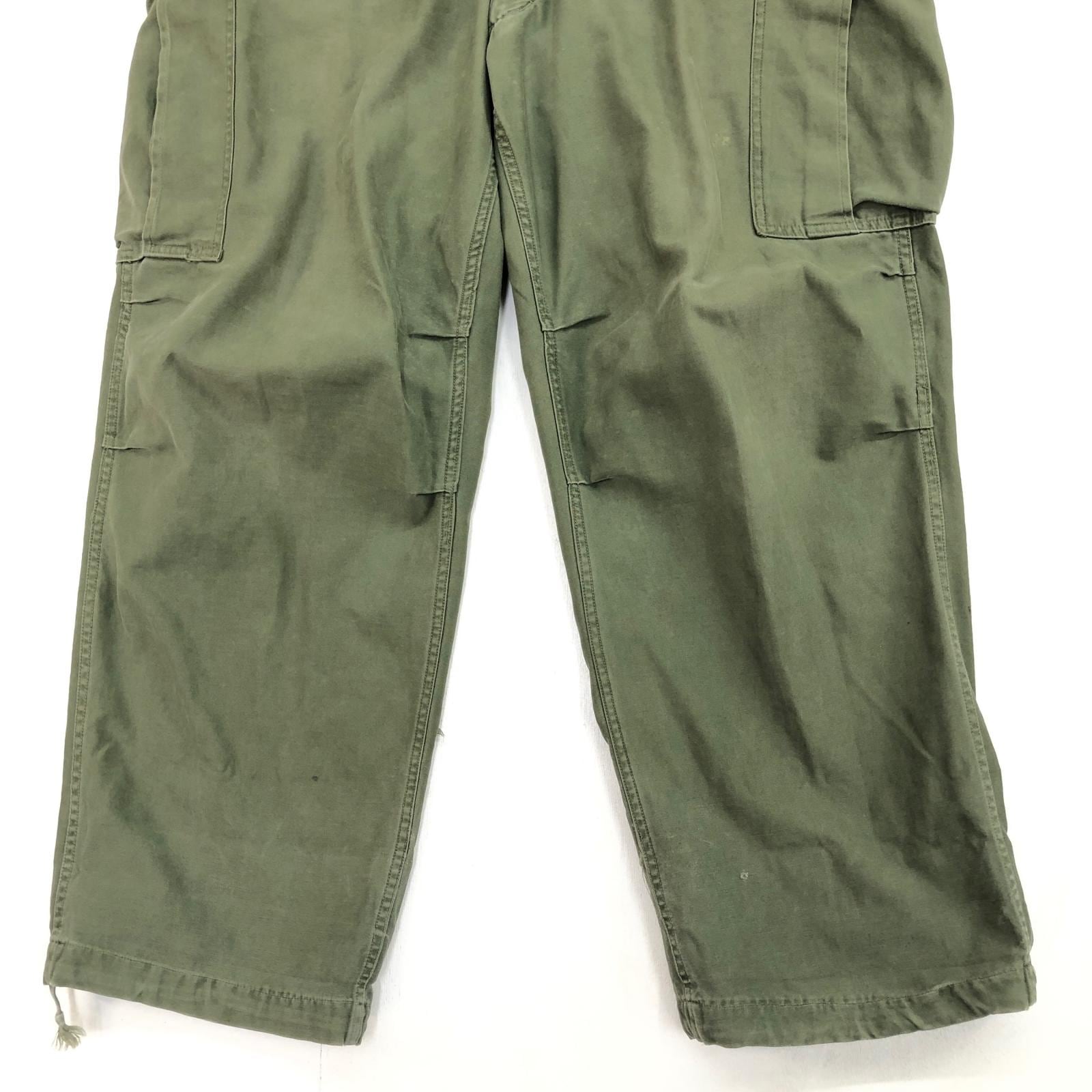 m-65 カーゴパンツ 70s アメリカ軍 U.S.ARMY 60- 70年代 M65 米軍 M-65 フィールドパンツ カーゴパンツ