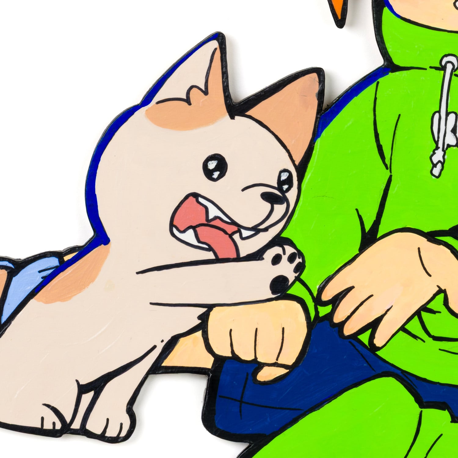 会場売約済】magodesu 原画B いぬさんとKICKちゃんの秋 お手 | TOKYO