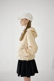 GOXO ゴーエックスオー スマイルハートウーブンボールキャップ ベージュ