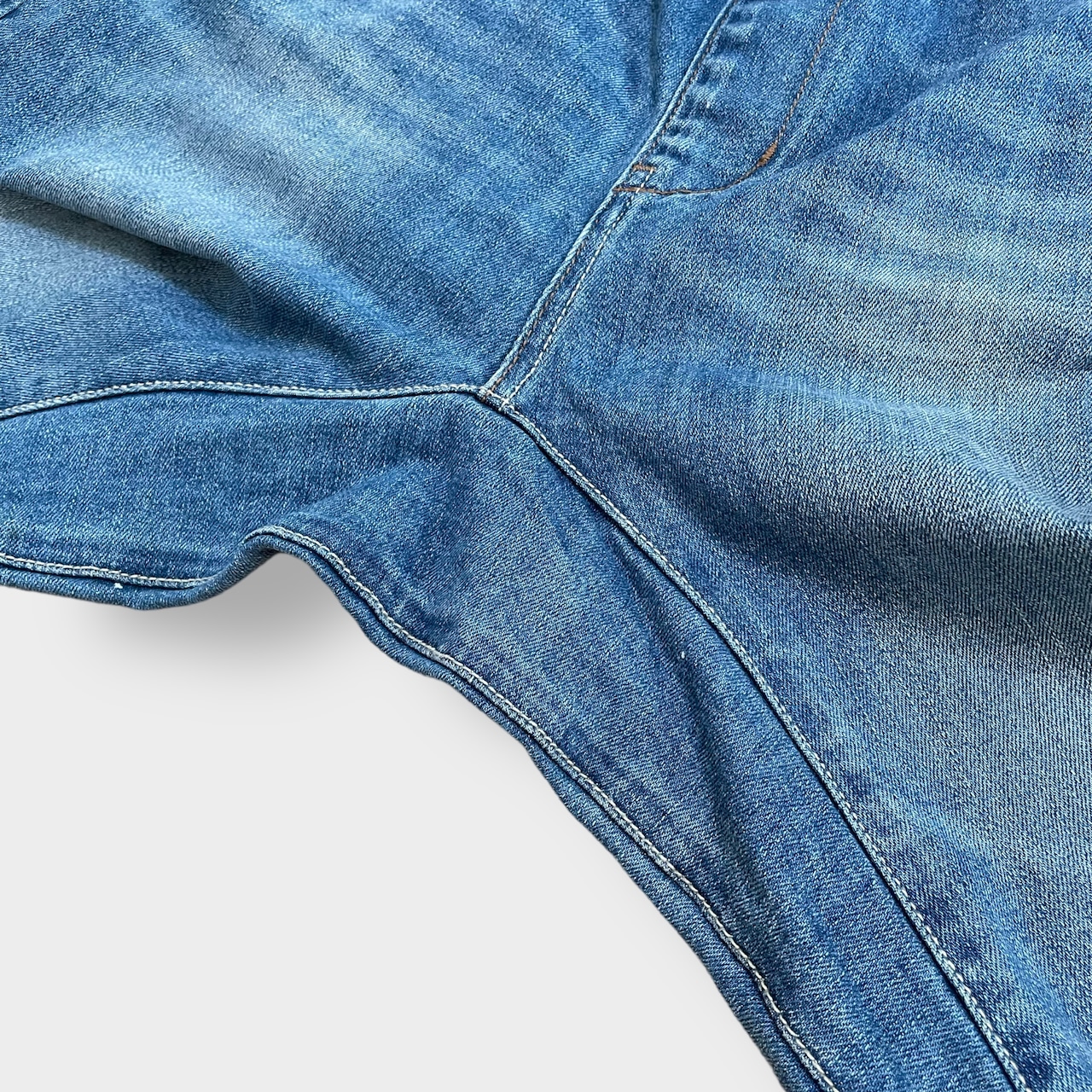 Quiksilver デニム ジョガーパンツ イージーパンツ アウトドア クライミングパンツ ジーンズ ジーパン スリム クイックシルバー スケボー ボード S US古着