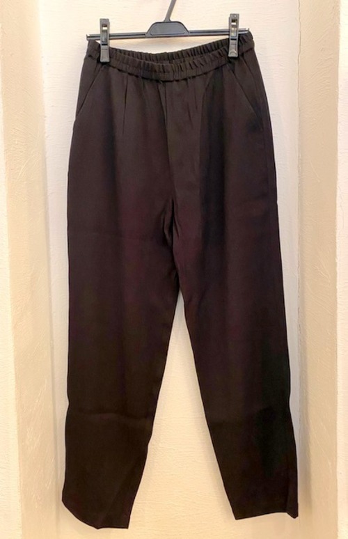 TR Linen Easy Pants　Black