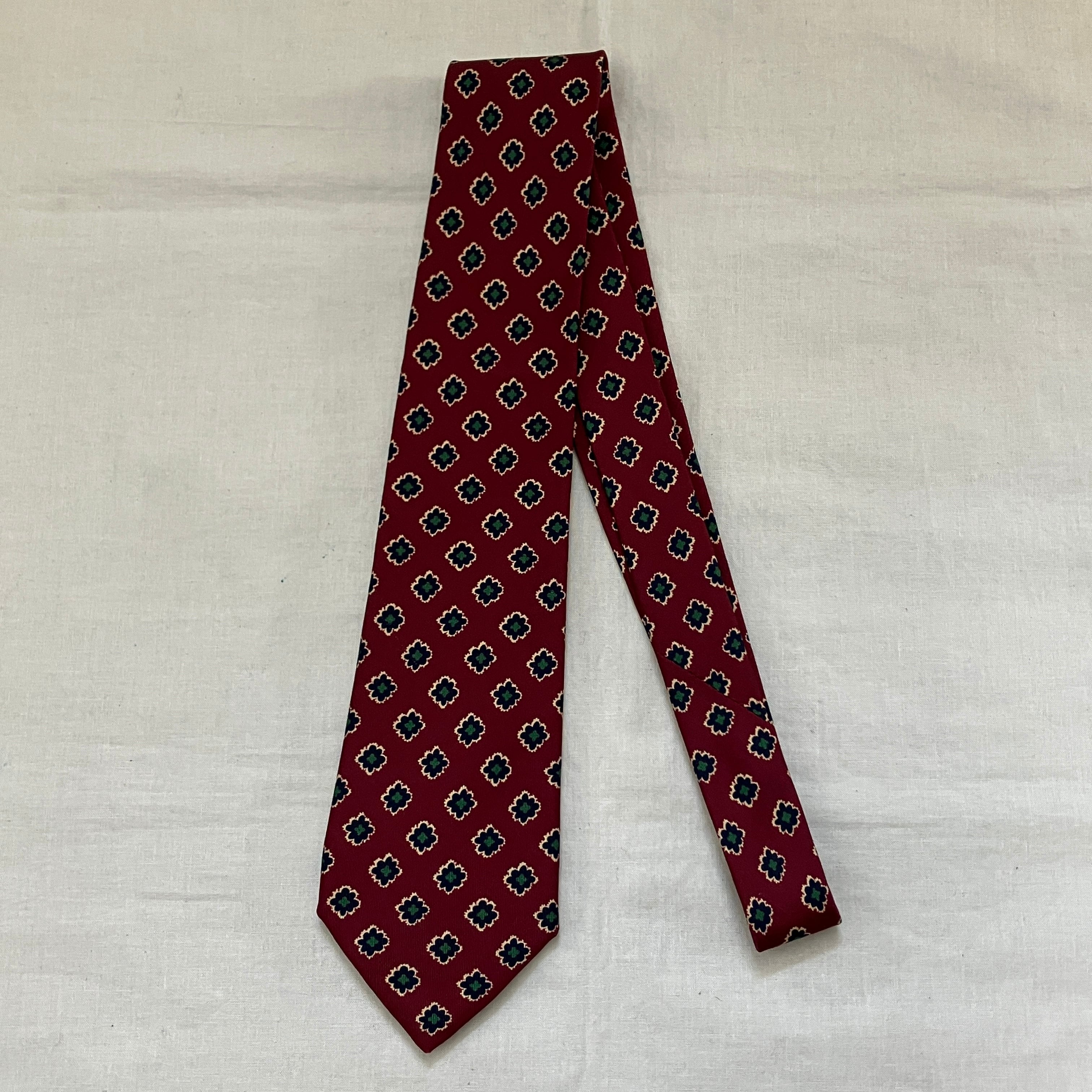 FRANCO BASSI SILK PRINT TIE | safarionline