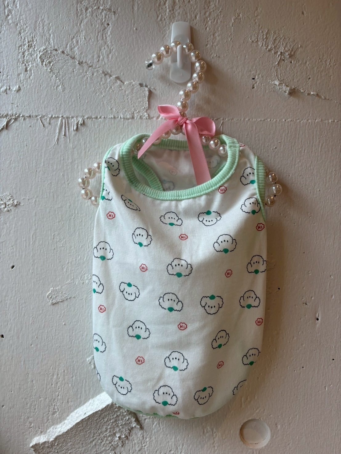 わんちゃん柄タンクトップ