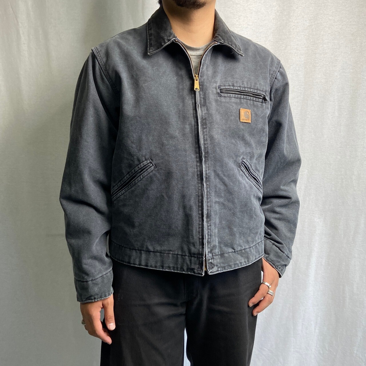 90年代 USA製 Carhartt カーハート ダック地 デトロイトジャケット  