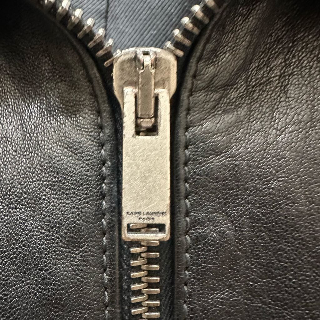 SAINT LAURENT PARIS サンローランパリ 18SS Studded Leather Jacket