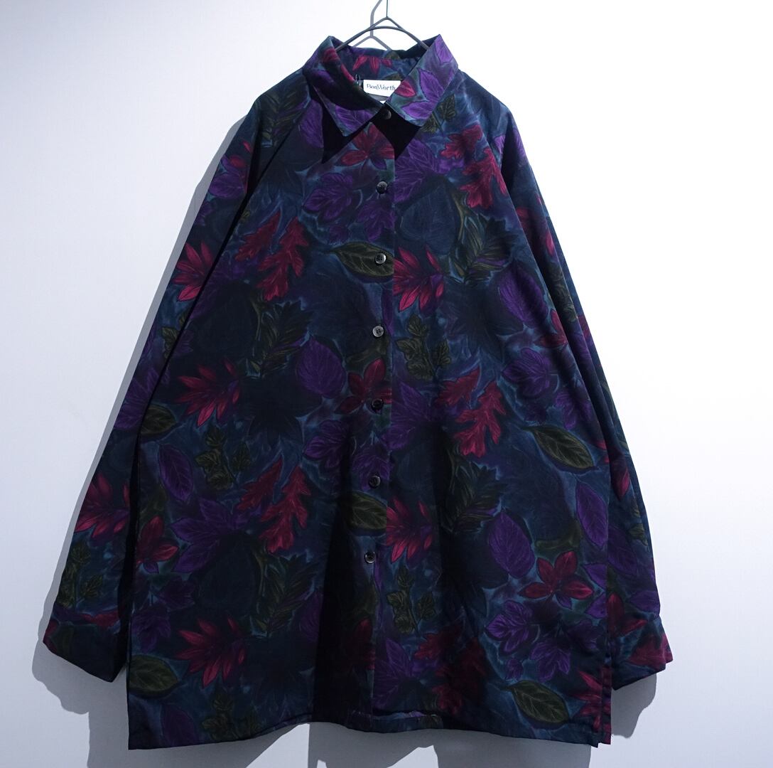 “BonWorth” Multicolor Fallen Leaves Design Shirt
