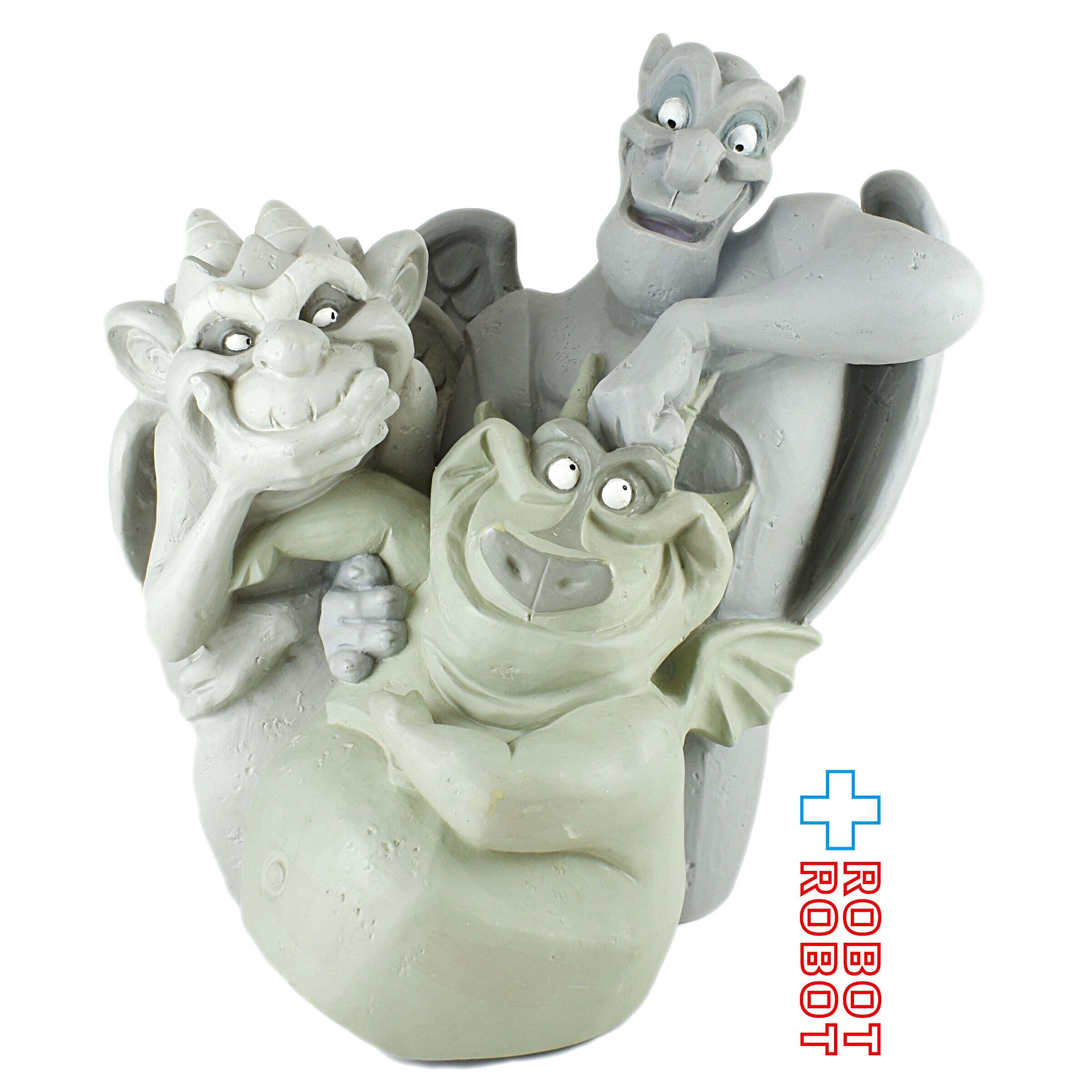 ノートルダム　ガーゴイルフィギュア 3体セット ソフビ Disney（ディズニー） ガーゴイル ノートルダムの鐘 フィギュア Three