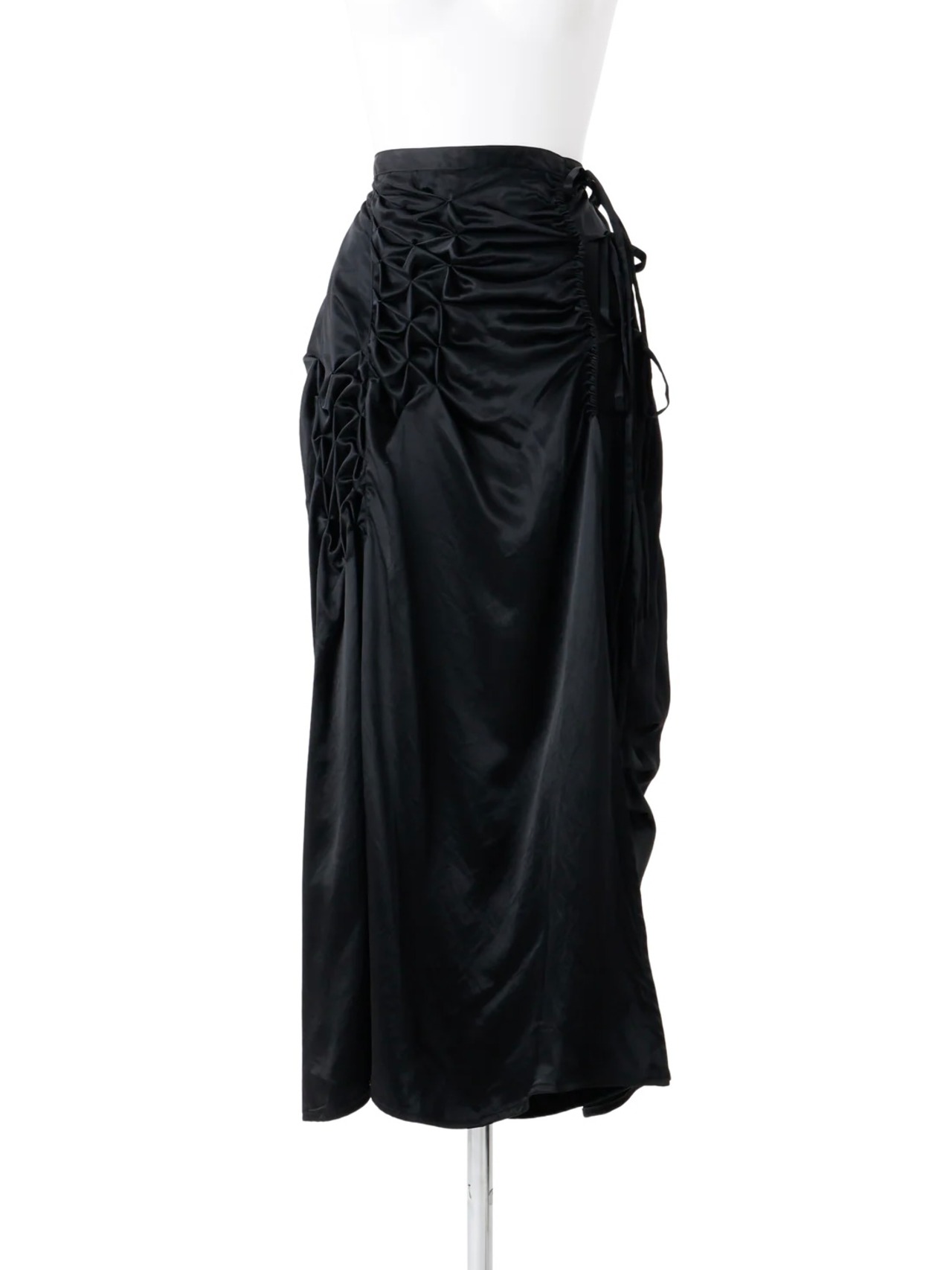 【26SS】Create Clair クリエイトクレイル / HAKAMA WRAP SATIN SKIRT / スカート - 12