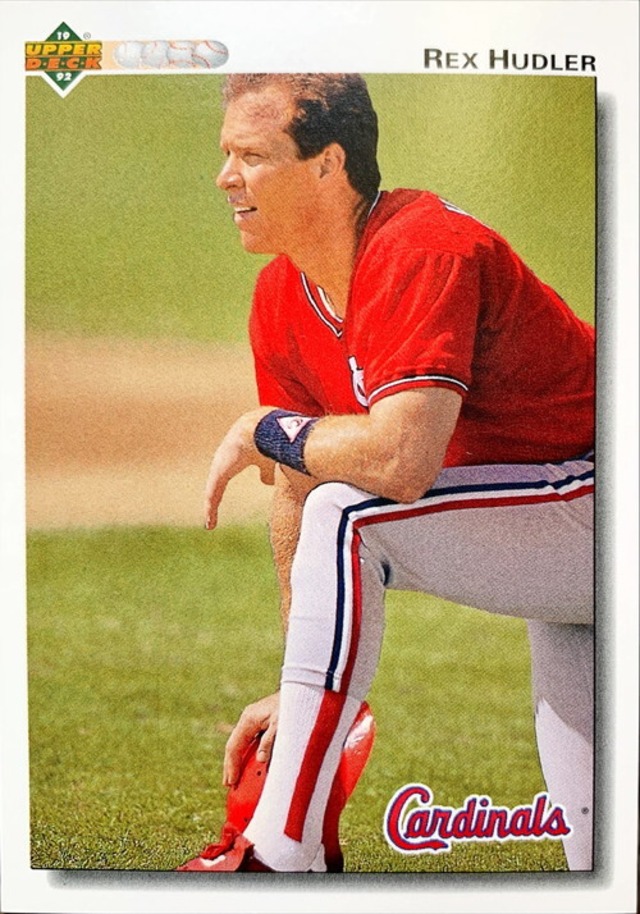 MLBカード 92UPPERDECK Rex Hudler #670 CARDINALS