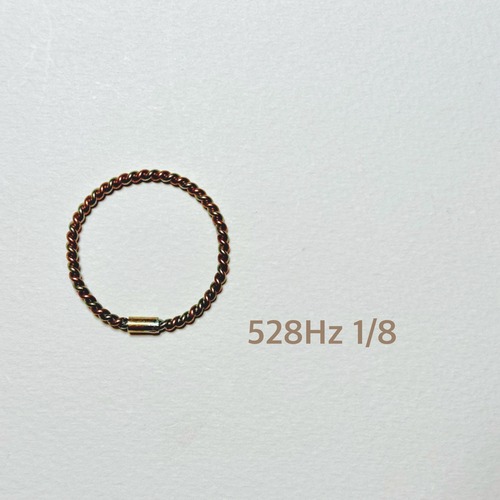 テンソルリング　528hz Love cubit 1/8サイズ　銅線