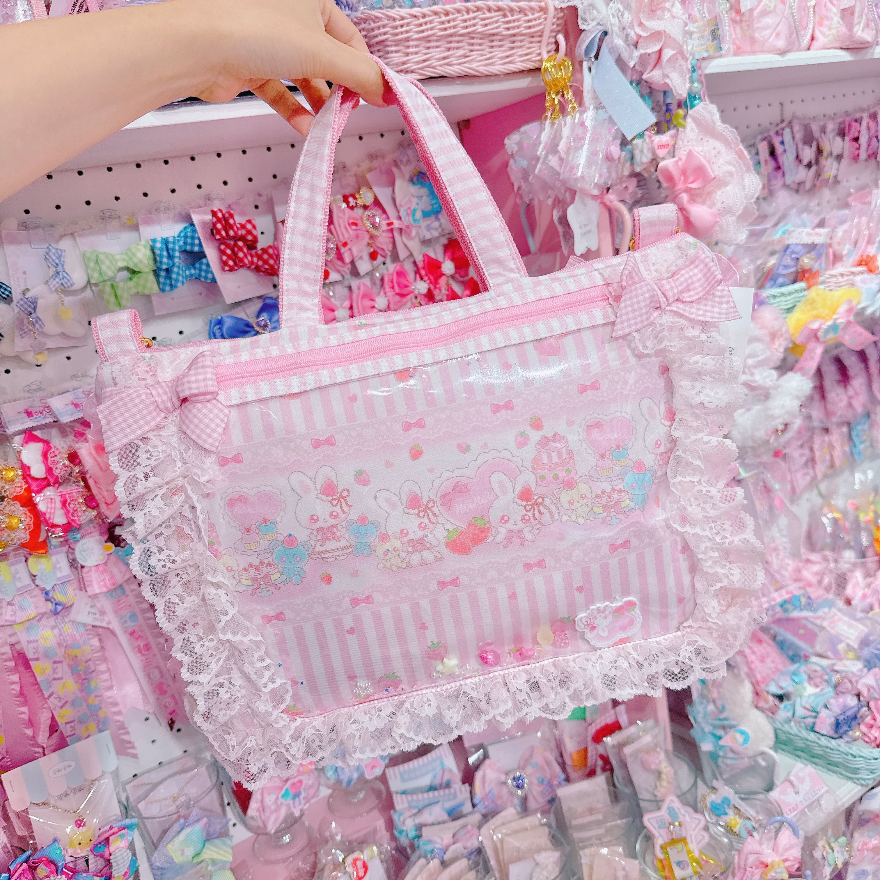 【F1】66-4ぬいぐるみ2wayトートバッグ(ショルダーひも別売)