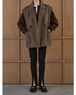 【YENN】DOUBLE FACE VEST JK