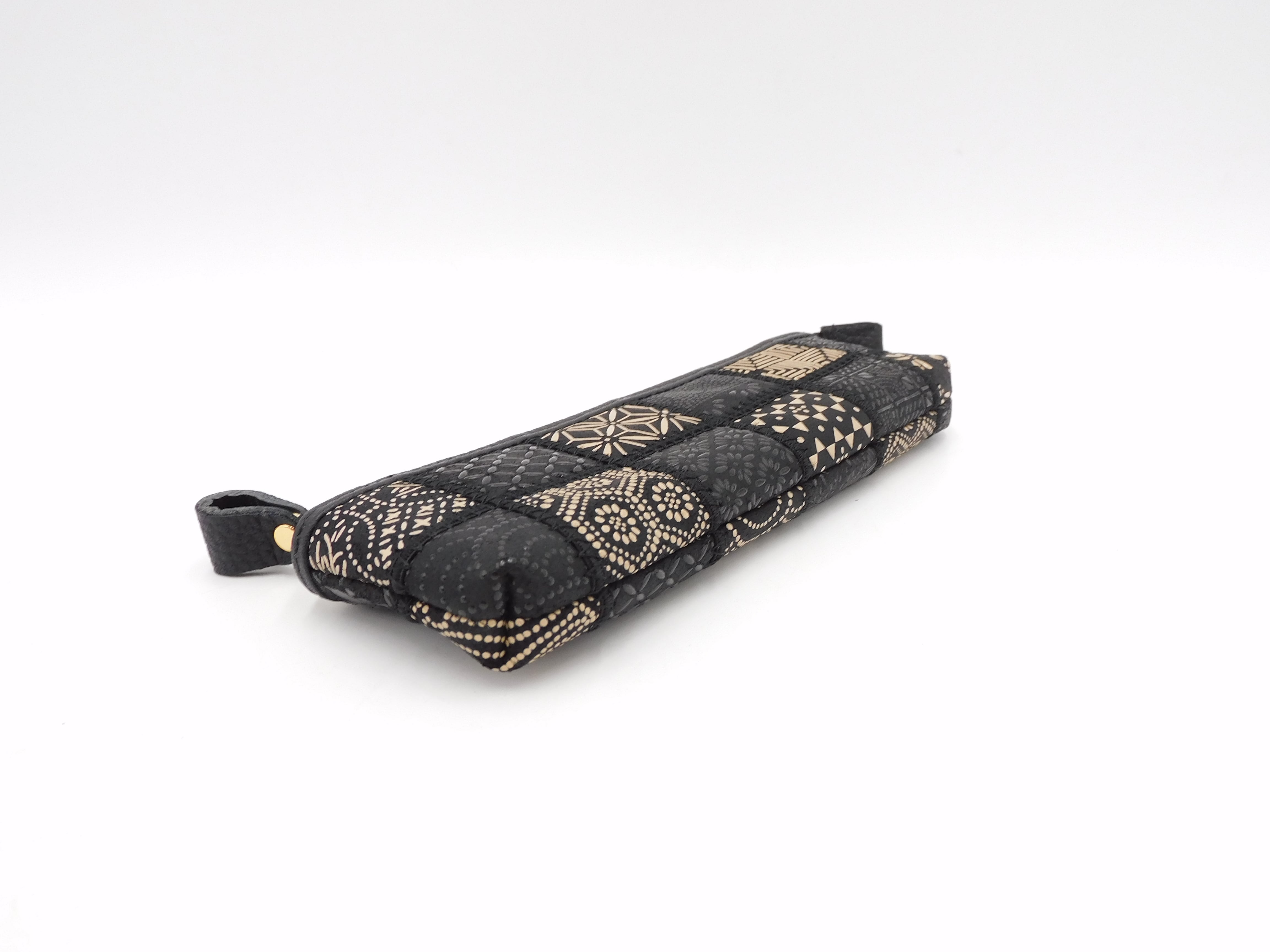 パッチワーク印傳 ペンケース モノトーン | 浅草前川印傳｜公式