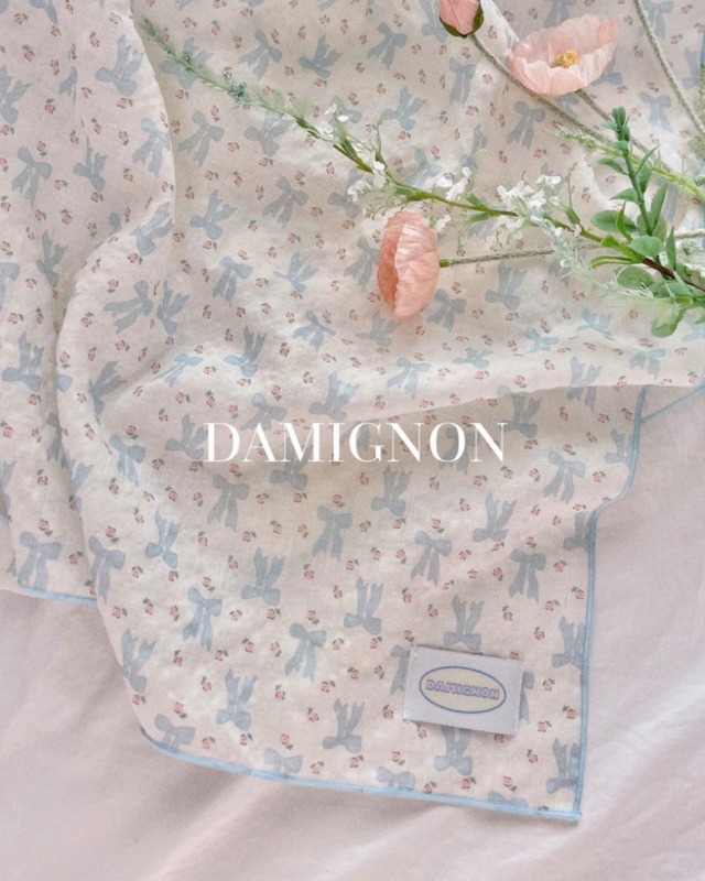 【即納】summer blanket  ⦅ blue ribbon ⦆