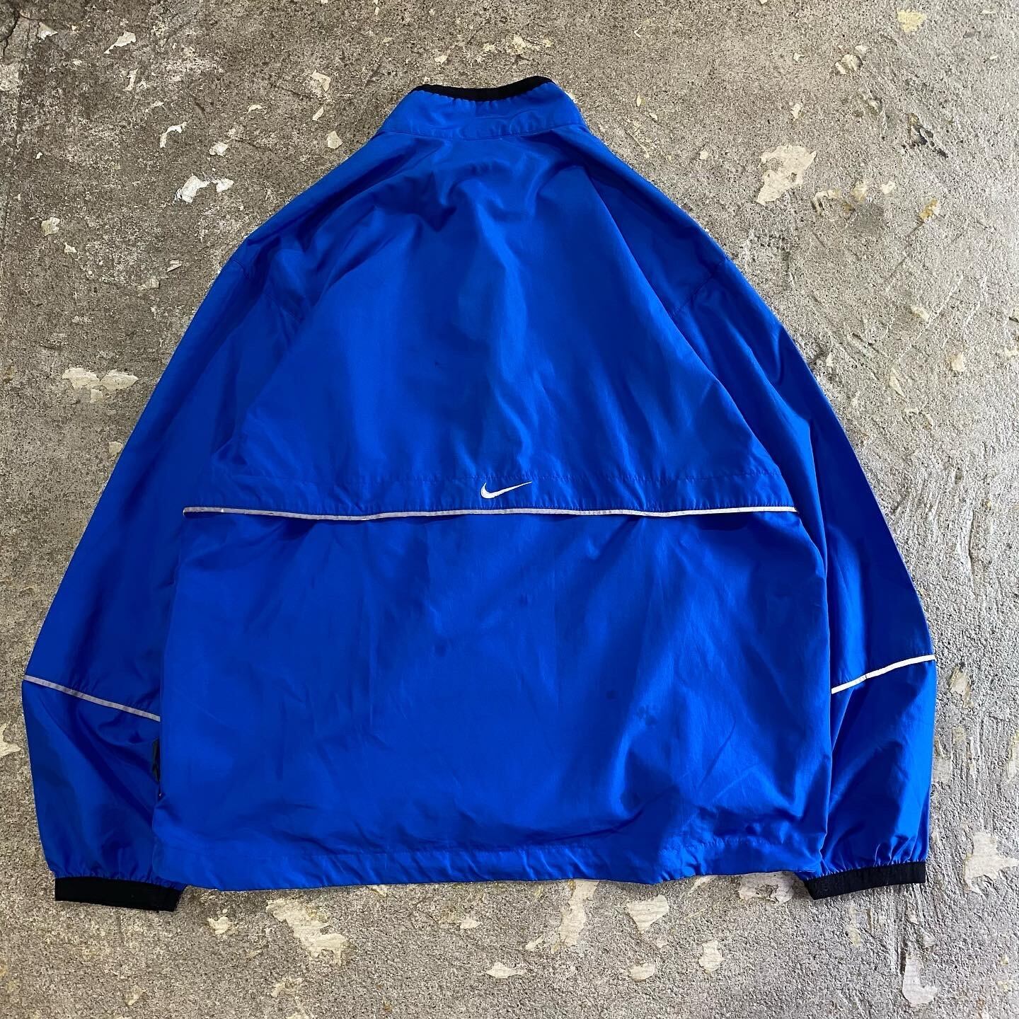 90s Nike half zip nylon jacket | What'z up
