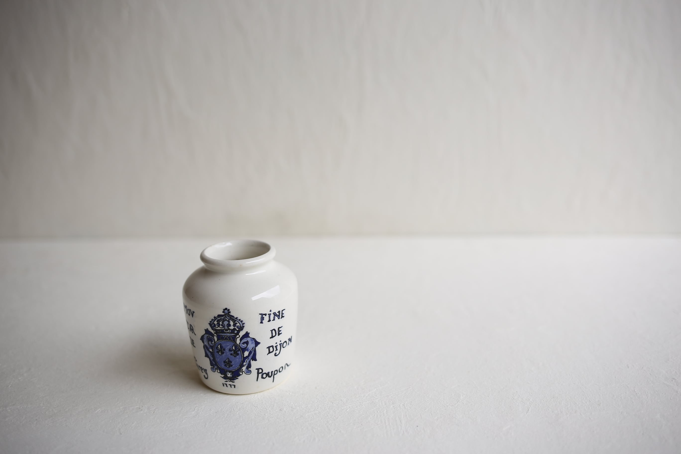 ディゴワン GREY-POUPON DIJON マスタードポット サルグミンヌ