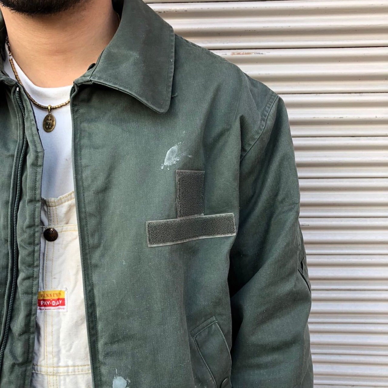 90s French AF ビッグサイズ フランス軍 空軍 実物 パイロット B-15 