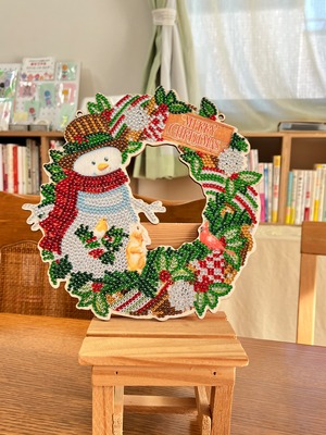 クリスマスリース(SnowMan)