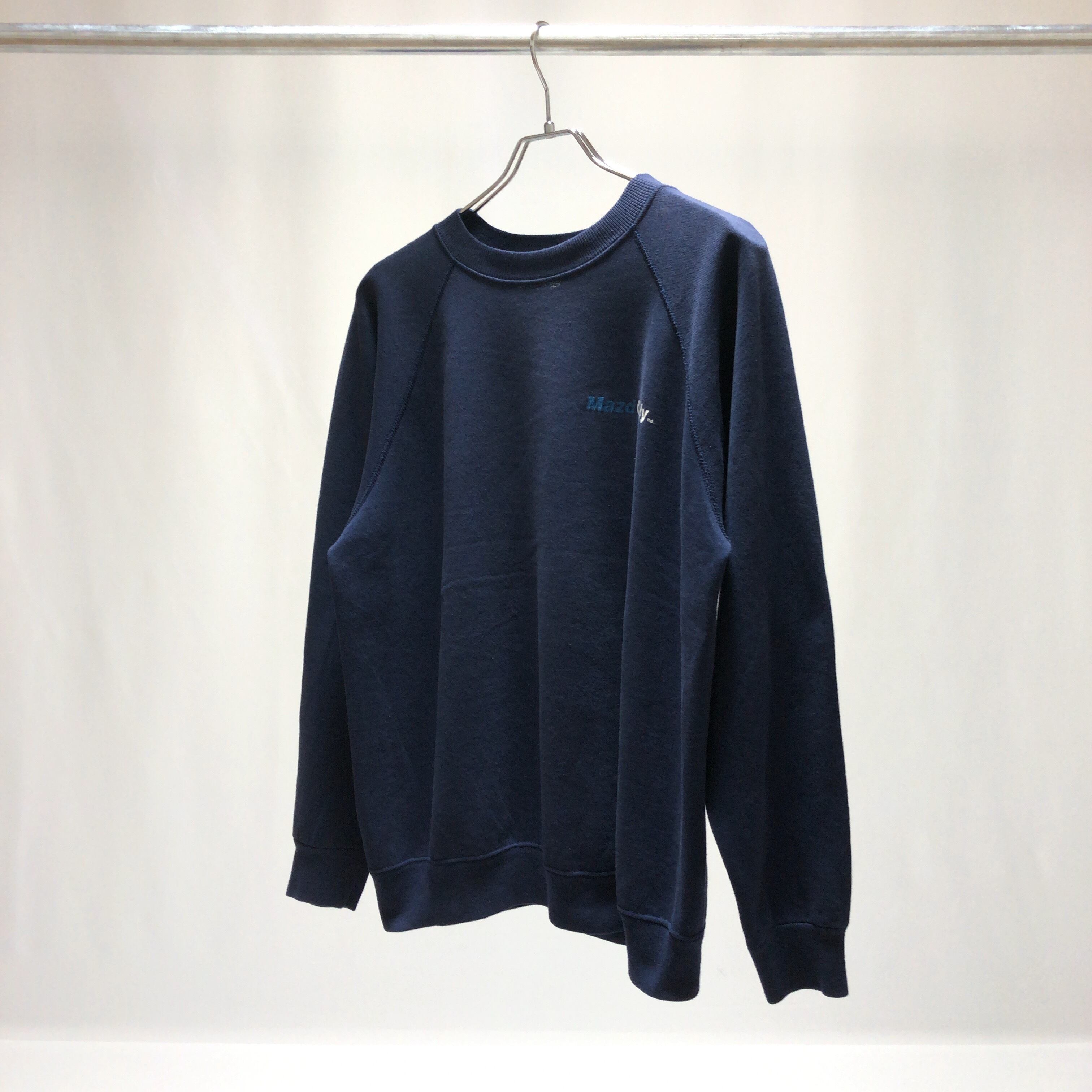 HANES / 80-90's Print Sweat Shirt / Made in USA  /ヘインズ/アクティブウェア/プリントスウェット/クルーネックスウェット/企業モノ/MAZDA/90年代/アメリカ製