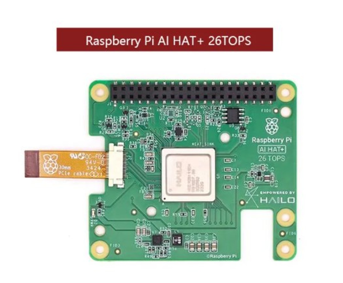 [AI HAT Plus 26Tops] 公式 Raspberry Pi 5 AI HAT+ 人工知能キット（Hailo8l/Hailo8 ...